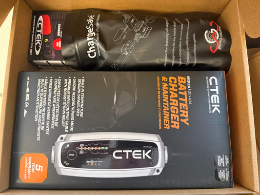 ChargeSafe+CTEK Charging Bundle